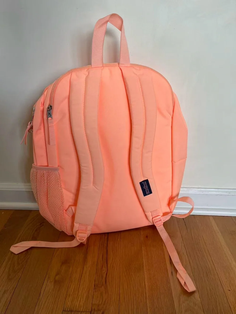 (NEW) Jansport Peach Pink Multi-Compartment Backpack